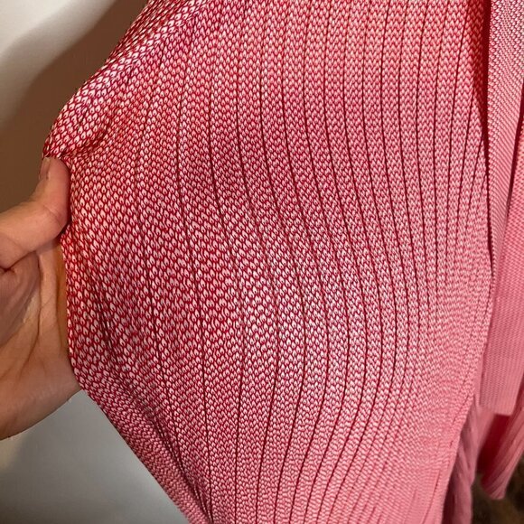 C/MEO Collective Unstoppable  red patterned open back Jumpsuit - Picture 4 of 7